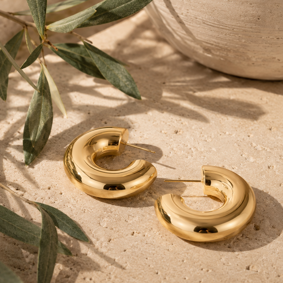 Boucles d'oreilles Aélia